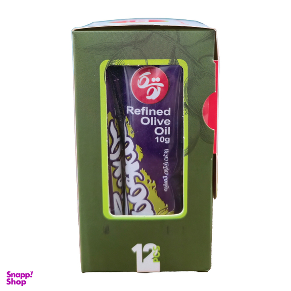 روغن زیتون پالایش شده توسکا وزن 10 گرم بسته 12 عددی