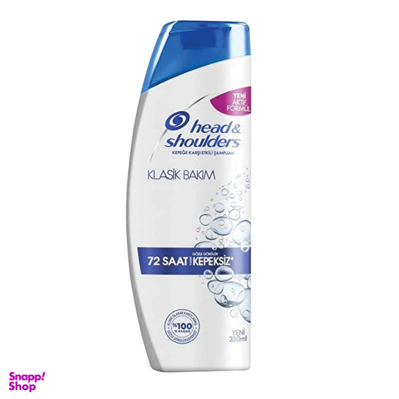 شامپو ضد شوره مو هد اند شولدرز مدل Klasik Bakim حجم 350 میلی لیتر