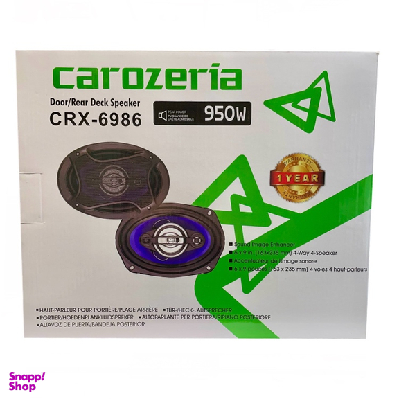 بلندگو خودرو کاروزریا مدل CRX-6986 کد 86