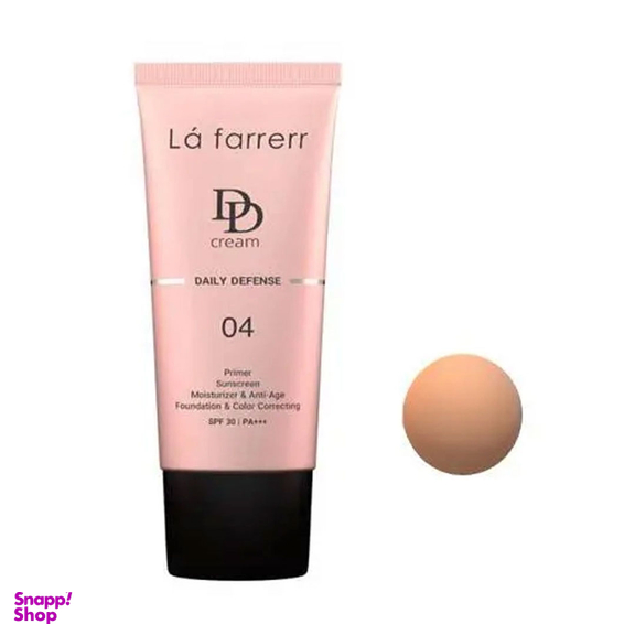 دی دی کرم رنگی لافارر SPF30 مدل 04 Natural beige مناسب انواع پوست حجم 33 میلی لیتر