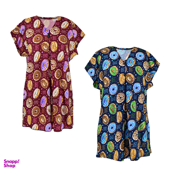 بلوز آستین کوتاه زنانه مدل M3905 مجموعه 2 عددی