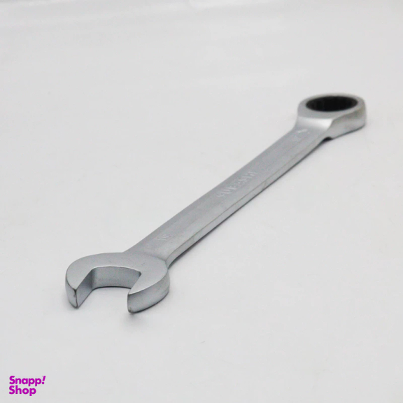 آچار یکسر تخت و یکسر رینگی سوباشی مدل جغجغه ای کد YP-72T-8/19MM مجموعه 7 عددی