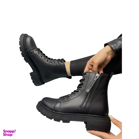 نیم بوت دخترانه کد 0901 رنگ مشکی