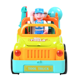 ماشین ابزار موزیکال و چراغدار هولی تویز مدل 6109 Little Mechanic Tool Truck with Light and Music