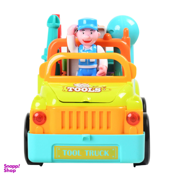 ماشین ابزار موزیکال و چراغدار هولی تویز مدل 6109 Little Mechanic Tool Truck with Light and Music