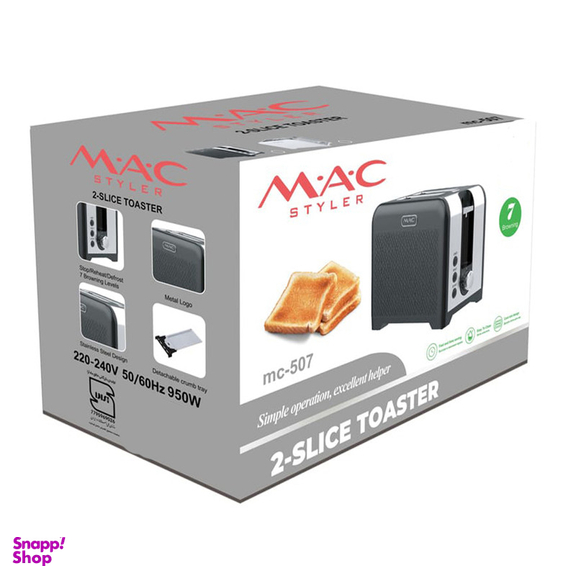 توستر 2 اسلایس مک استایلر مدل mc-507