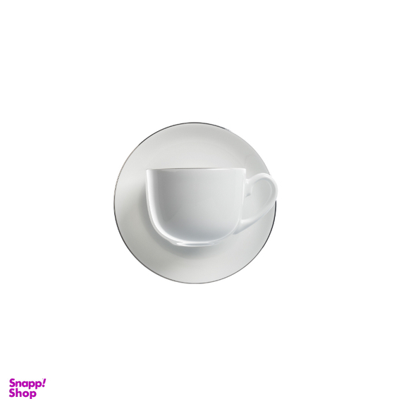 سرویس چای خوری 12 پارچه چینی زرین ایران  سری ایتالیا اف مدل Zarin
