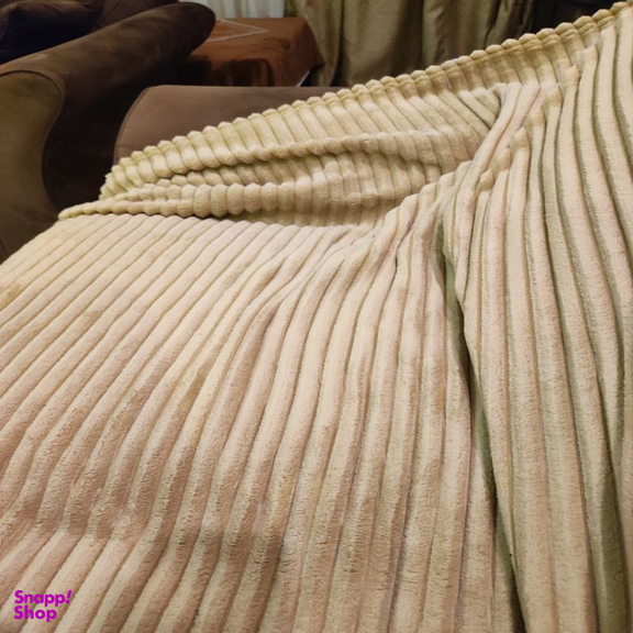 پتو مسافرتی شایسته مدل پلیسه کرکره ای سایز 160×205 سانتی متر