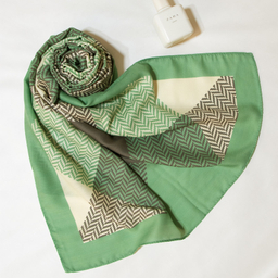 شال زنانه آنالیا مدل پاییزه طرح هندسی جدید 1402 کد ana-1816