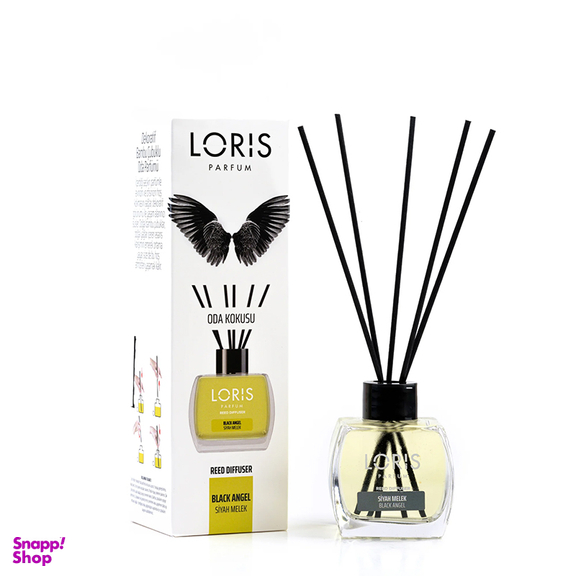 خوشبوکننده هوا لوریس مدل آنجل مشکی حجم 120 میلی لیتر