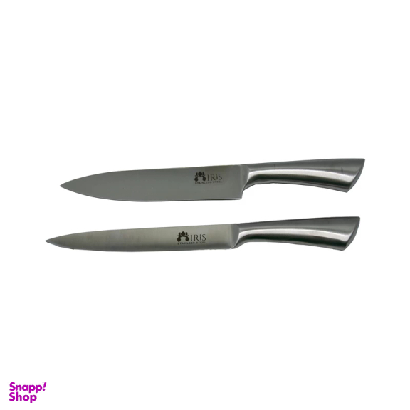 سرویس چاقو آشپزخانه 9 پارچه آیریس مدل 11