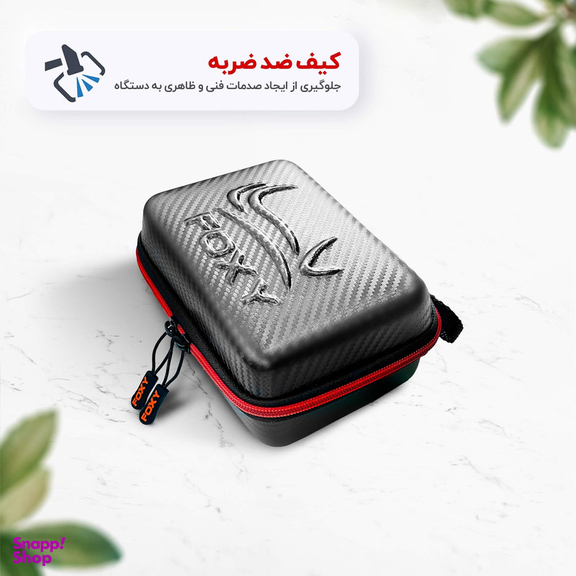 فشارسنج بازویی دیجیتال فوکسی مدل BLACK به همراه پاوربانک فوکسی