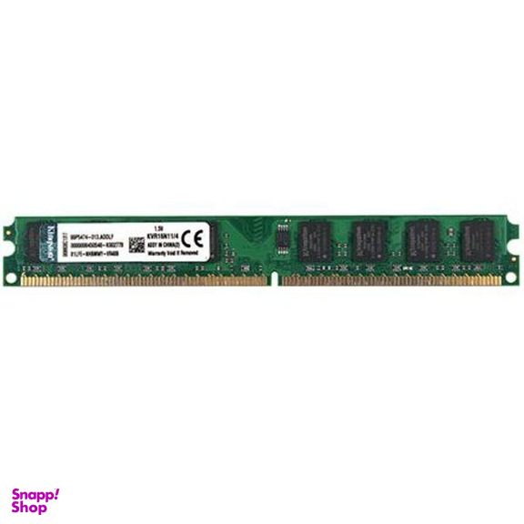 رم دسکتاپ کینگستون مدل 12800mHz CL11 PC-12800 ظرفیت 4 گیگابایت