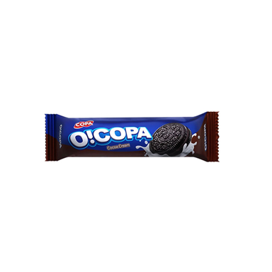 بیسکویت اوکوپا کرمدار با طعم شکلات کوپا وزن 90 گرم