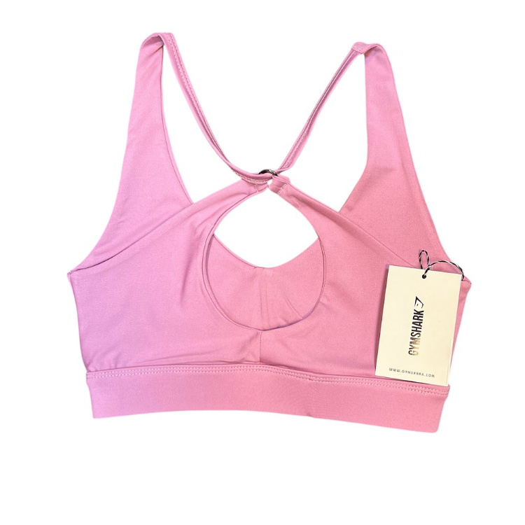 نیم تنه ورزشی زنانه طرح جیمشارک کد 4245 رنگ صورتی