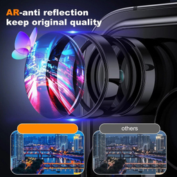 محافظ لنز دوربین بوف مدل HD-ColorLenz مناسب برای گوشی موبایل اپل Iphone 15 Pro Max / 15 Pro