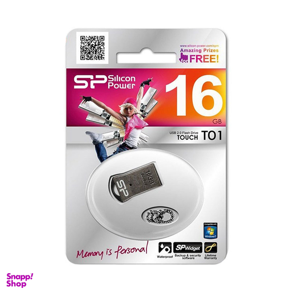 فلش مموری سیلیکون پاور مدل Touch T01 ظرفیت 16 گیگابایت