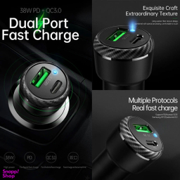 شارژر فندکی دبلیو یو دبلیو مدل Super Fast Charge 45W