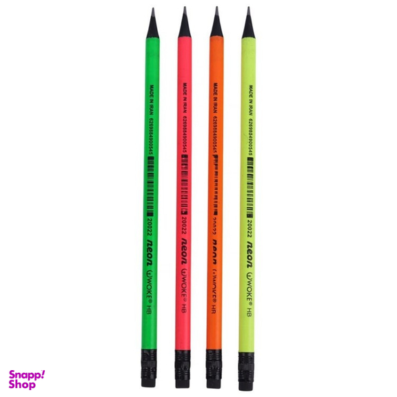 مداد مشکی وک کد Neon 20022 بسته 72 عددی