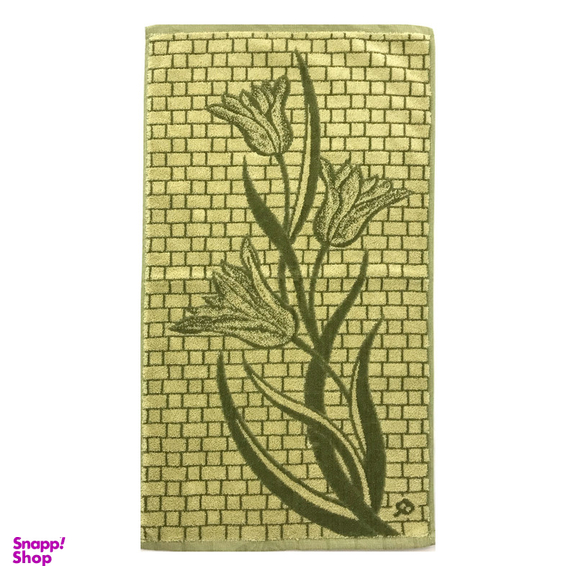 حوله دستی هنر طرح لاله سایز 75x40 سانتی‌متر