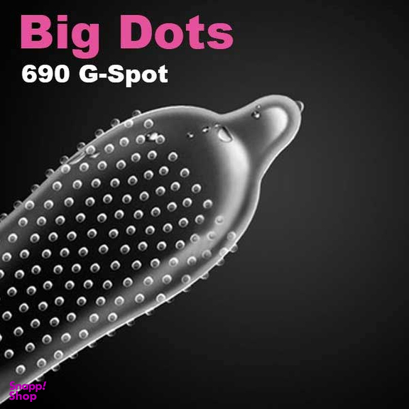کاندوم خاردار کدکس مدل 690 Bog Dots تعداد 3 عددی