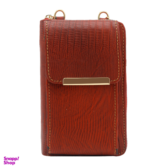کیف زنانه چرم طبیعی لیزارد مدل fateh 140