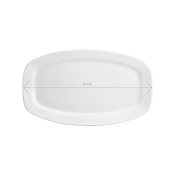 دیس کباب 40 سانتی متری چینی زرین ایران مدل هتلی 49 درجه عالی