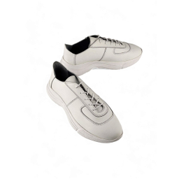 کفش کتانی زنانه چرم کاکتوس مدل WS۱۰۵۴ رنگ سفید