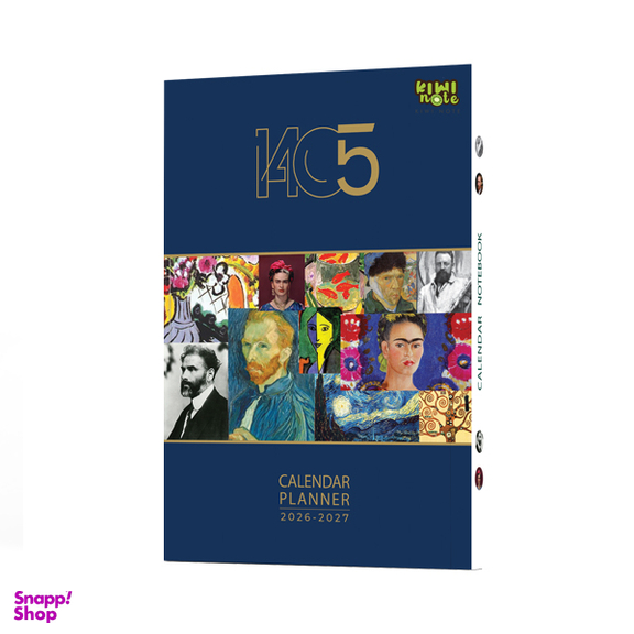 تقویم و پلنر 1405 کیوی نت مدل نقاشان کد a51