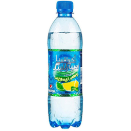 آب گازدار لیمویی آکوآفینا حجم 500 میلی لیتر