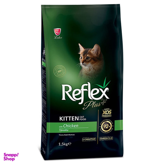 غذای خشک گربه رفلکس پلاس مدل Chicken وزن 1.5 کیلوگرم