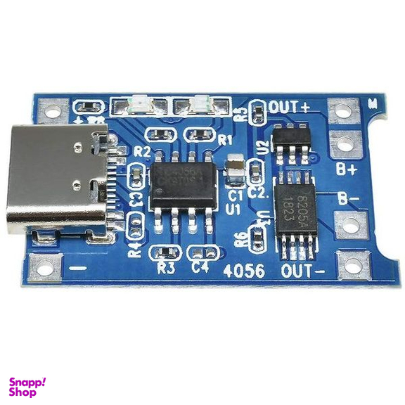ماژول شارژ باتری لیتیومی مدل TP-4056TYPEC بسته 2 عددی