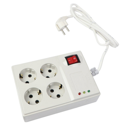 چندراهی برق و محافظ پارت الکتریک مدل Pe2204