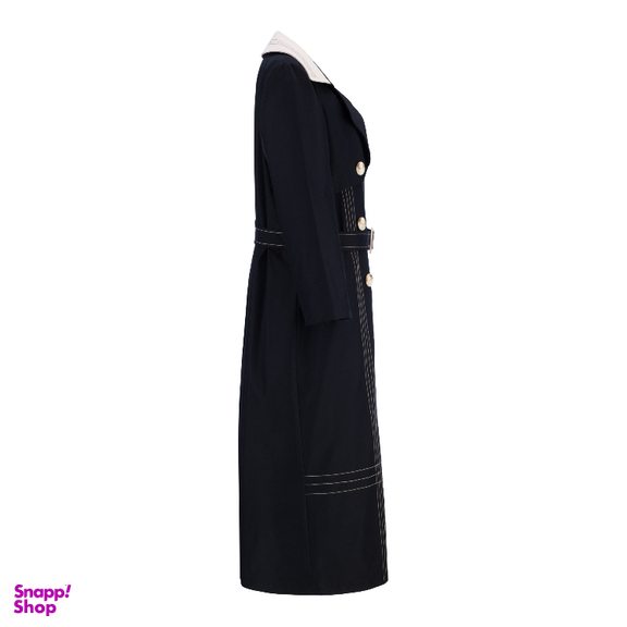 بارانی زنانه السانا مدل ژوبین کد 232428 رنگ مشکی