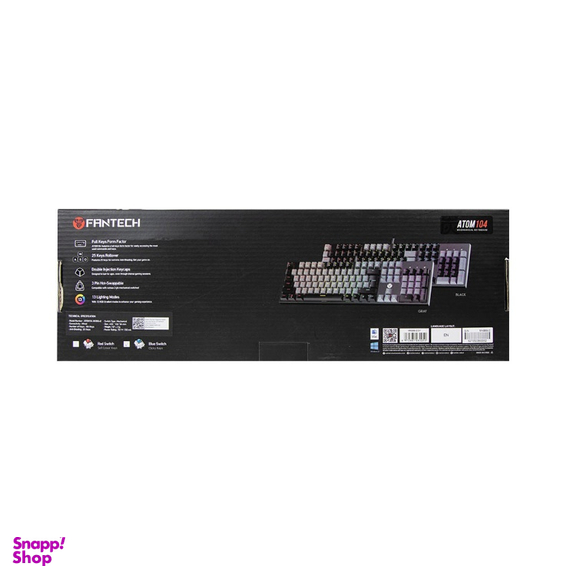 کیبورد باسیم فنتک مدل RGB KM886v2