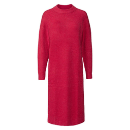 پیراهن بافت زنانه کد ESD03 رنگ‌ قرمز