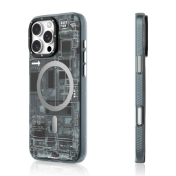 قاب گوشی موبایل یانگ کیت مدل Futuristic Grey مناسب اپل iPhone 15 Pro Max