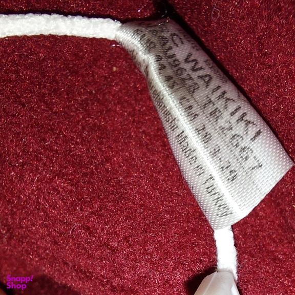 دمپایی حوله ای ال سی وایکیکی مدل طبی استپ دار گوزن