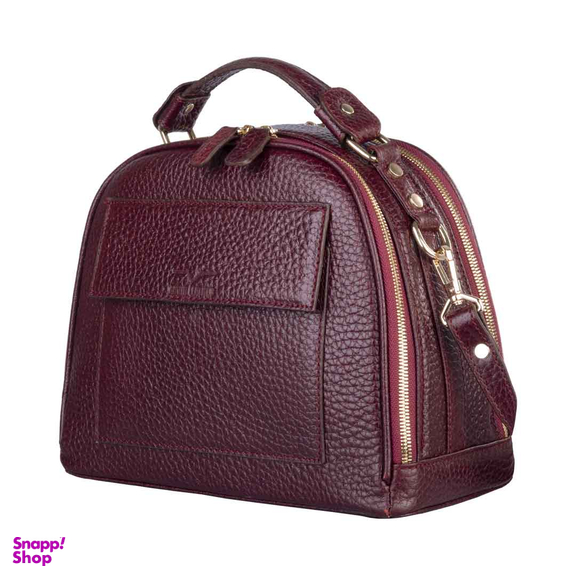 کیف دوشی چرم طبیعی آروین چرم کد AR-184