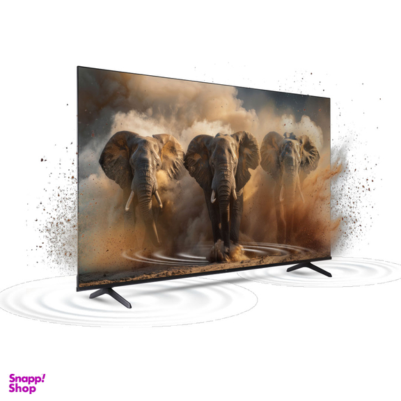 تلویزیون ال ای دی هوشمند کلور مدل CTV-75UHJS2 سایز 75 اینچ