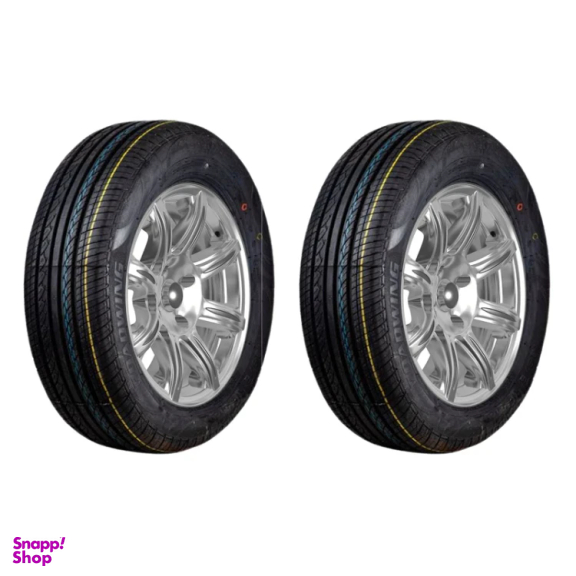 لاستیک خودرو رودوینگ مدل گل RW-581 سایز 205/60/14 دو حلقه