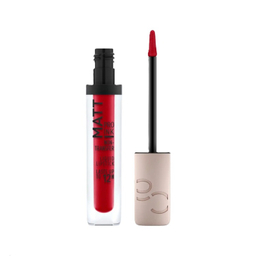 رژ لب مایع کاتریس مدل Matte Ink Pro شماره 090 رنگ قرمز