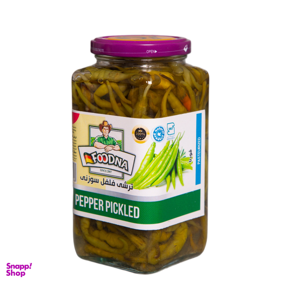 ترشی فلفل سوزنی فودنا وزن 630 گرم