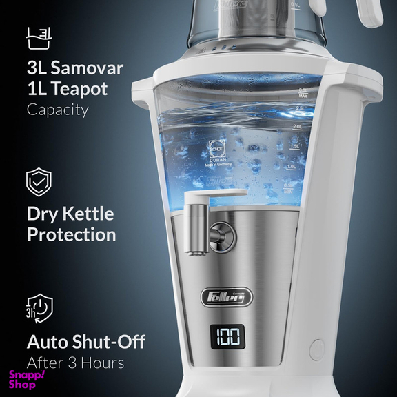 چای ساز روی هم فلر مدل TS390