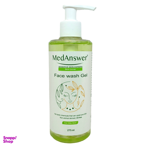 ژل شستشو صورت مدانسر مدل SeboMed مناسب پوست چرب و مختلط حجم 275 میلی لیتر