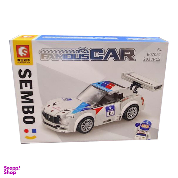 ساختنی سیمبوبلاک مدل Famous Cars کد 607051