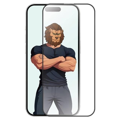محافظ صفحه نمایش گوشی موبایل گرین لاین مدل 3D Silicone Plus مناسب برای اپل iPhone 16 / iPhone 15