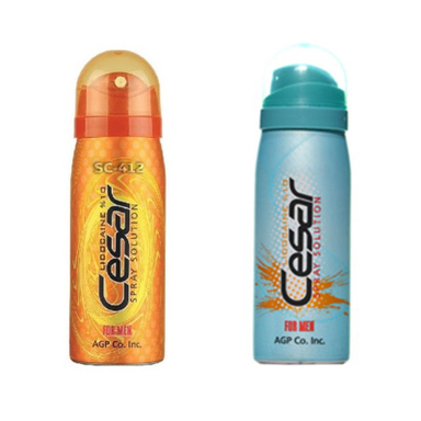 اسپری تاخیری سزار کد 04 مجموعه 2 عددی