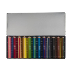 مداد رنگی 45 رنگ برونزیل مدل جعبه فلزی Bruynzeel 60312902 Holland