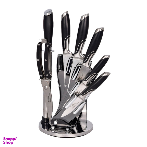 سرویس چاقو آشپزخانه 8 پارچه یونیک طرح 4 کد 5500